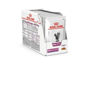 Royal Canin Veterinary Diets Cat Renal with Chicken 12x85 g