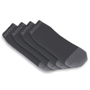 RuffWear Bark'n Boot Liners Hundstrumpor Grå 4-pack (76-83 mm)