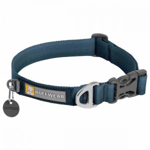 RuffWear Front Range Hundhalsband Blå (28-36 cm)