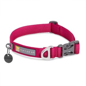 RuffWear Front Range Hundhalsband Rosa (28-36 cm)