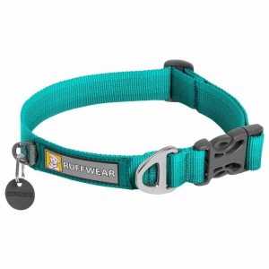 Ruffwear Front Range Hundhalsband Turkos (28-36 cm)