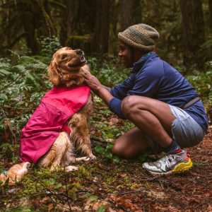 Ruffwear Sun Shower Regnjacka Rosa (XXS)