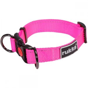 Rukka Bliss Neon Halsband Rosa (20-30 cm)