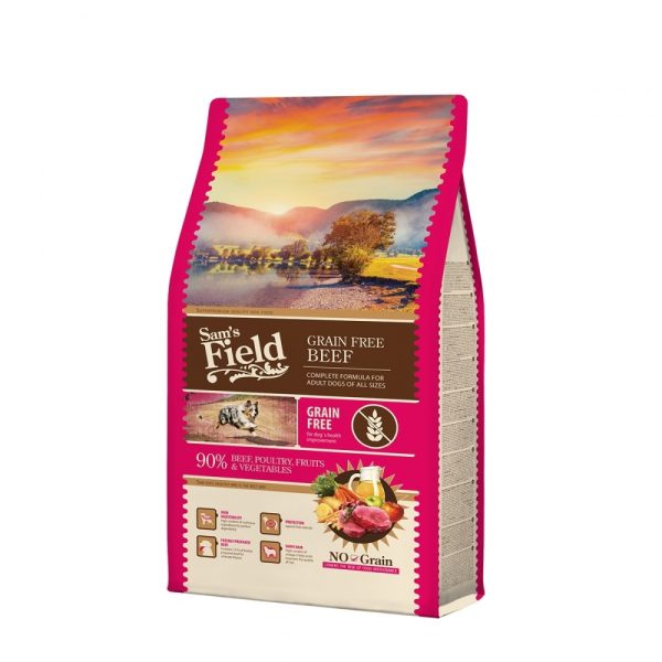 Sam's Field Adult Grain Free Beef (2,5 kg)