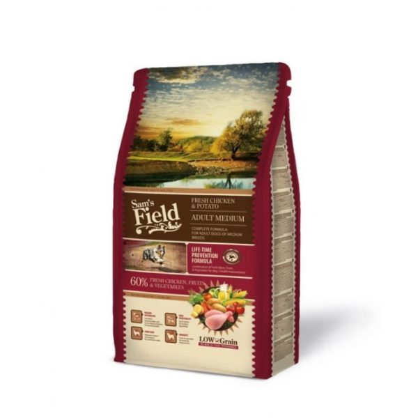 Sam's Field Adult Medium Chicken & Potato (2,5 kg)