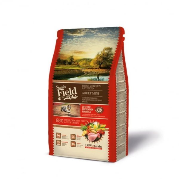 Sam's Field Dog Adult Mini Chicken & Potato (2,5 kg)