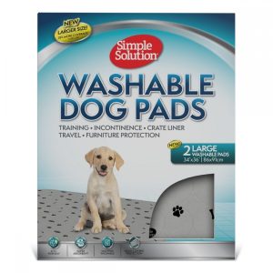 SimpleSolution Washable Dog Pads 2-pack