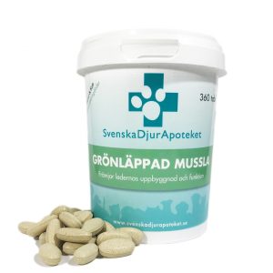 Svenska Djurapoteket Grönläppad Mussla (360 tbl)