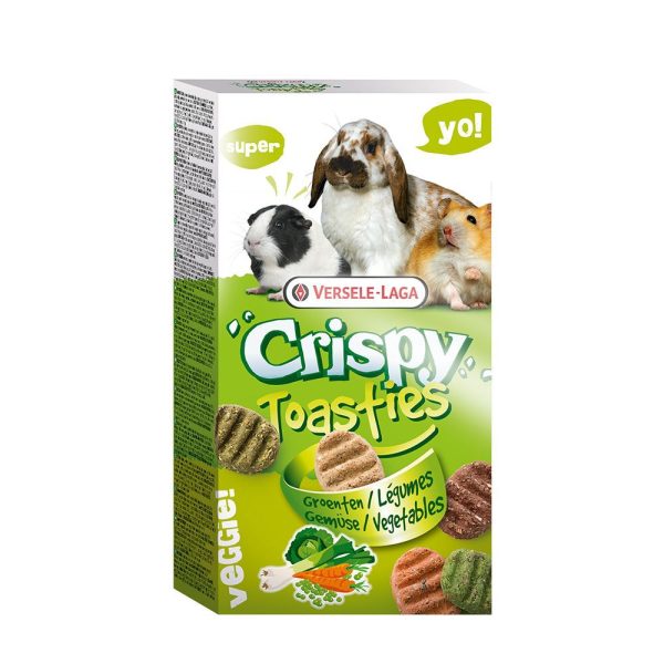 Versele-Laga Crispy Toasties Vegetables 150 g