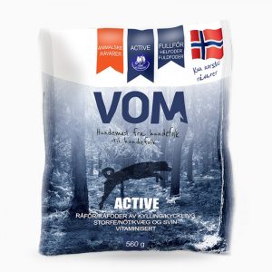 Vom og Hundemat Active Helfoder Köttbullar 560 g