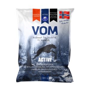 Vom og Hundemat Active Proteinrikt Helfoder Köttbullar 560 g